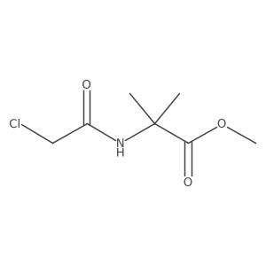 Methyl 2-(2-chloroacetamido)-2-methylpropanoate Structure