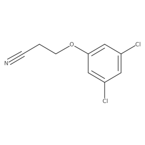 3-(3,5-Dichloro-phenoxy)propanenitrile Structure