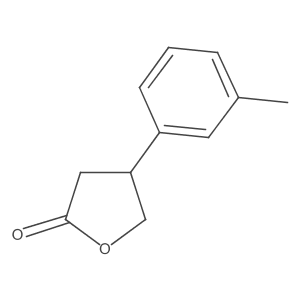 4-(3-Methylphenyl)oxolan-2-one Structure