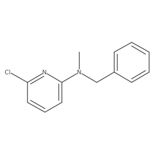 N-benzyl-6-chloro-N-methylpyridin-2-amine结构式
