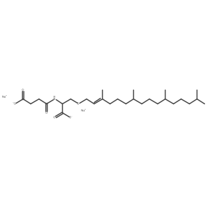 disodium;4-[[1-carboxylato-2-[(E)-3,7,11,15-tetramethylhexadec-2-enyl]sulfanylethyl]amino]-4-oxobutanoate Structure