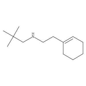 [2-(Cyclohex-1-en-1-yl)ethyl](2,2-dimethylpropyl)amine结构式