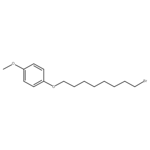 1-(8-Bromooctyloxy)-4-methoxybenzene结构式