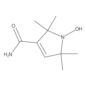 3-(Aminocarbonyl)-2,5-dihydro-2,2,5,5-tetra(methyl-d3)-1H-pyrrol-1-yloxy Structure