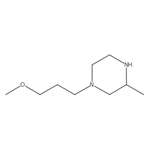 1-(3-Methoxypropyl)-3-methylpiperazine结构式