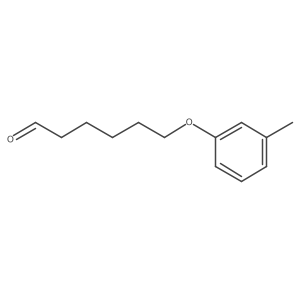 6-(m-Tolyloxy)hexanal结构式