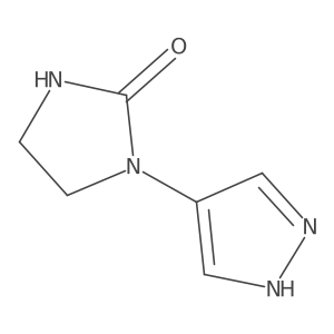 1-(1H-pyrazol-4-yl)imidazolidin-2-one Structure