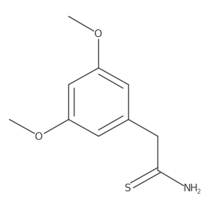 2-(3,5-Dimethoxyphenyl)ethanethioamide Structure