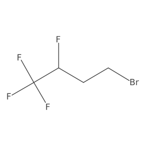 4-Bromo-1,1,1,2-tetrafluorobutane Structure