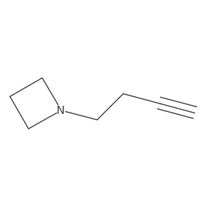 1-But-3-ynylazetidine结构式
