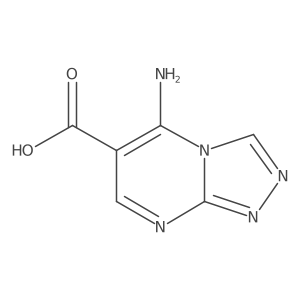 5-Amino-[1,2,4]triazolo[4,3-a]pyrimidine-6-carboxylic acid Structure