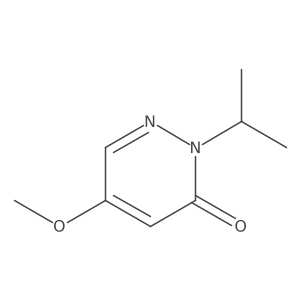 2-Isopropyl-5-methoxypyridazin-3(2H)-one Structure