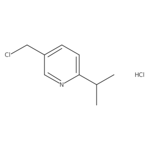 5-(Chloromethyl)-2-isopropylpyridine hydrochloride Structure
