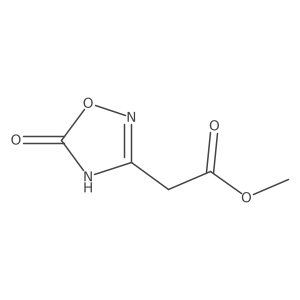 Methyl 2-(5-hydroxy-1,2,4-oxadiazol-3-yl)acetate Structure