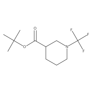 tert-butyl (3S)-1-(trifluoromethyl)piperidine-3-carboxylate结构式
