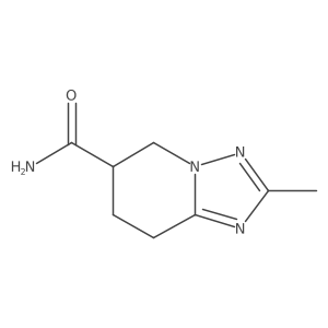 2-methyl-5H,6H,7H,8H-[1,2,4]triazolo[1,5-a]pyridine-6-carboxamide Structure