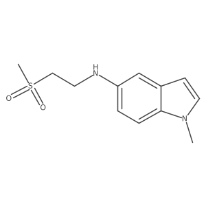 N-(2-methanesulfonylethyl)-1-methyl-1H-indol-5-amine Structure