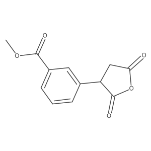 Methyl 3-(2,5-dioxooxolan-3-yl)benzoate Structure
