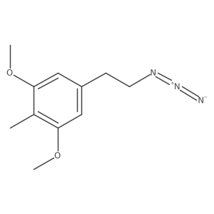 5-(2-Azidoethyl)-1,3-dimethoxy-2-methylbenzene Structure