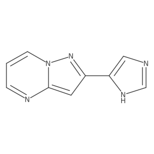 4-{pyrazolo[1,5-a]pyrimidin-2-yl}-1H-imidazole Structure