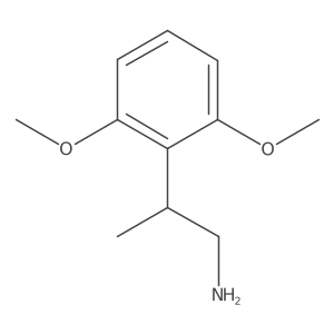 (2R)-2-(2,6-Dimethoxyphenyl)propan-1-amine结构式