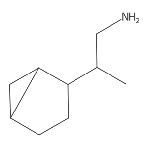 (2S)-2-(2-Bicyclo[3.1.0]hexanyl)propan-1-amine结构式