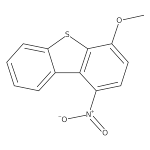 4-Methoxy-1-nitrodibenzo[b,d]thiophene Structure