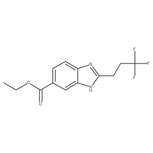 ethyl 2-(3,3,3-trifluoropropyl)-1H-1,3-benzodiazole-6-carboxylate Structure