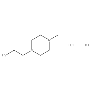 2-(4-Methylpiperazin-1-yl)ethane-1-thiol dihydrochloride结构式