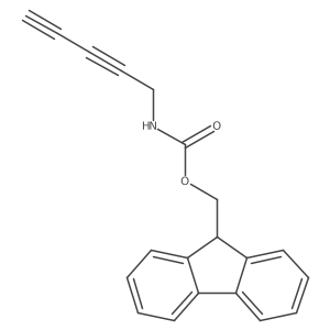 (9H-fluoren-9-yl)methyl N-(penta-2,4-diyn-1-yl)carbamate Structure