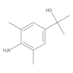 2-(4-Amino-3,5-dimethylphenyl)propan-2-ol Structure