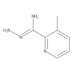 3-Methylpicolinimidohydrazide结构式