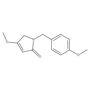 4-Methoxy-1-(4-methoxybenzyl)-1,5-dihydropyrrol-2-one Structure