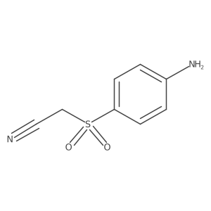2-(4-Aminobenzenesulfonyl)acetonitrile Structure