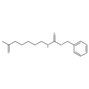 benzyl N-(6-oxoheptyl)carbamate Structure