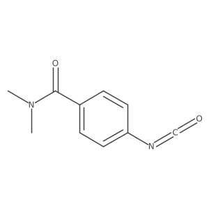4-isocyanato-N,N-dimethylbenzamide结构式