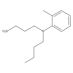 N1-Butyl-N1-(2-methylphenyl)-1,3-propanediamine Structure
