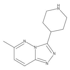 4-{6-Methyl-[1,2,4]triazolo[4,3-b]pyridazin-3-yl}piperidine Structure