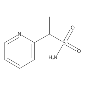 1-(Pyridin-2-yl)ethanesulfonamide Structure