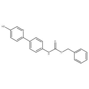 2-(4-Cbz-Aminopheny)-5-hydroxypyridine Structure