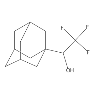 1-(Adamantan-1-yl)-2,2,2-trifluoroethan-1-ol结构式