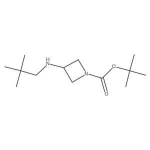 Tert-butyl 3-(neopentylamino)azetidine-1-carboxylate Structure