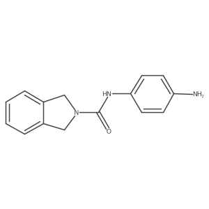 N-(4-aminophenyl)isoindoline-2-carboxamide Structure