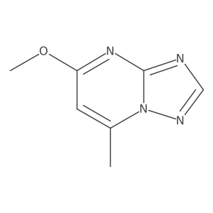 5-Methoxy-7-methyl[1,2,4]triazolo[1,5-a]pyrimidine结构式