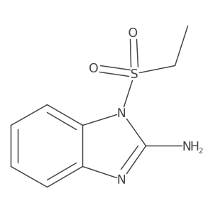 1-(Ethylsulfonyl)-1H-benzo[d]imidazol-2-amine Structure