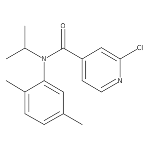2-chloro-N-(2,5-dimethylphenyl)-N-(propan-2-yl)pyridine-4-carboxamide Structure