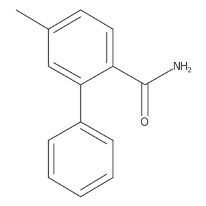 5-Methyl-[1,1'-biphenyl]-2-carboxamide Structure