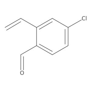 4-Chloro-2-vinylbenzaldehyde Structure