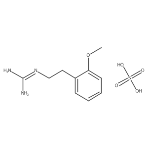 N-[2-(2-methoxyphenyl)ethyl]guanidine sulfate Structure