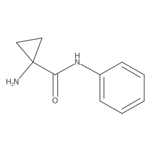 Cyclopropanecarboxamide, 1-amino-N-phenyl-结构式